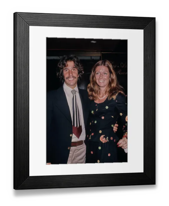 Framed Print : Henry Winkler & Stacey Weitzman