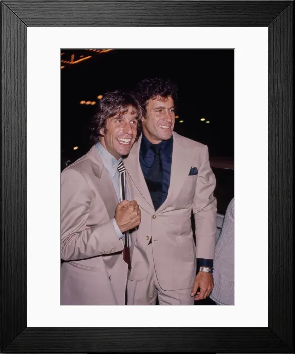 Framed Print : Henry Winkler & Paul Michael Glaser