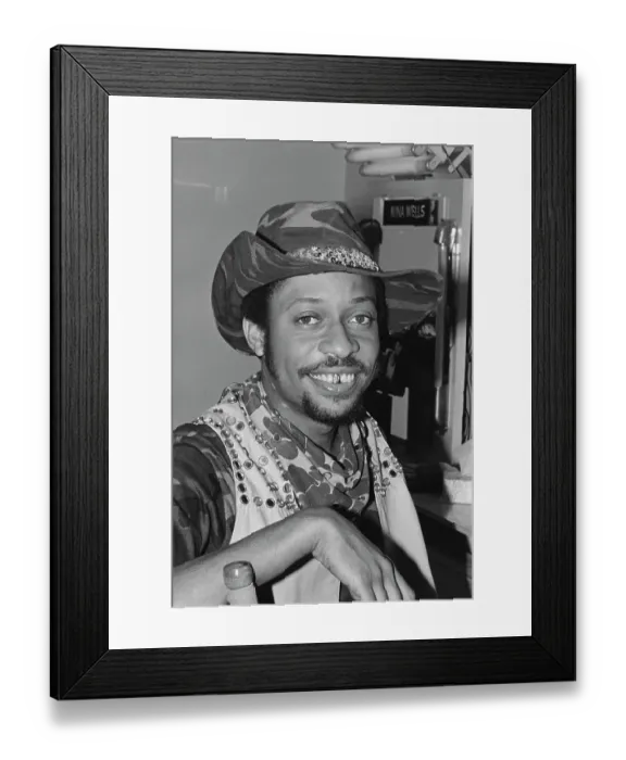 Framed Print : Robert Wilson of The Gap Band Framed Print : Robert Wilson of The Gap Band