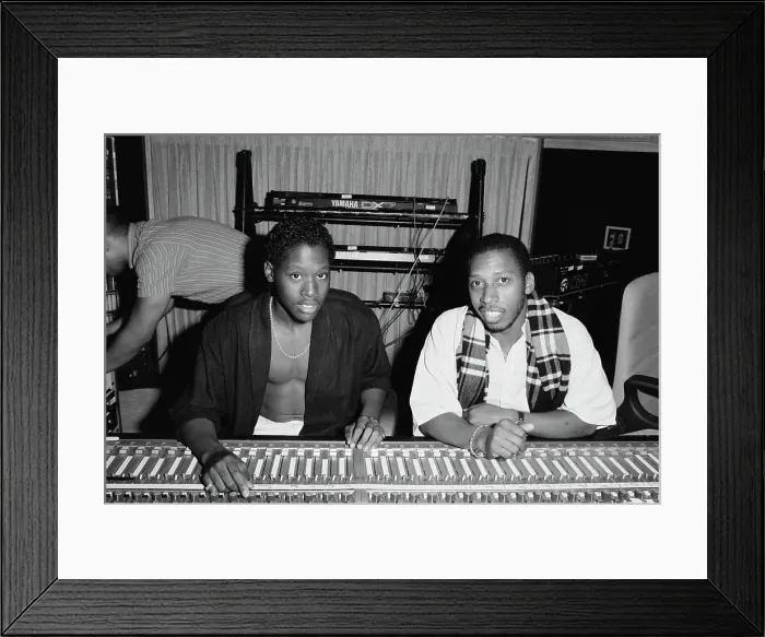 Framed Print : Johnny Gill And Jeffrey Osborne Framed Print : Johnny Gill And Jeffrey Osborne
