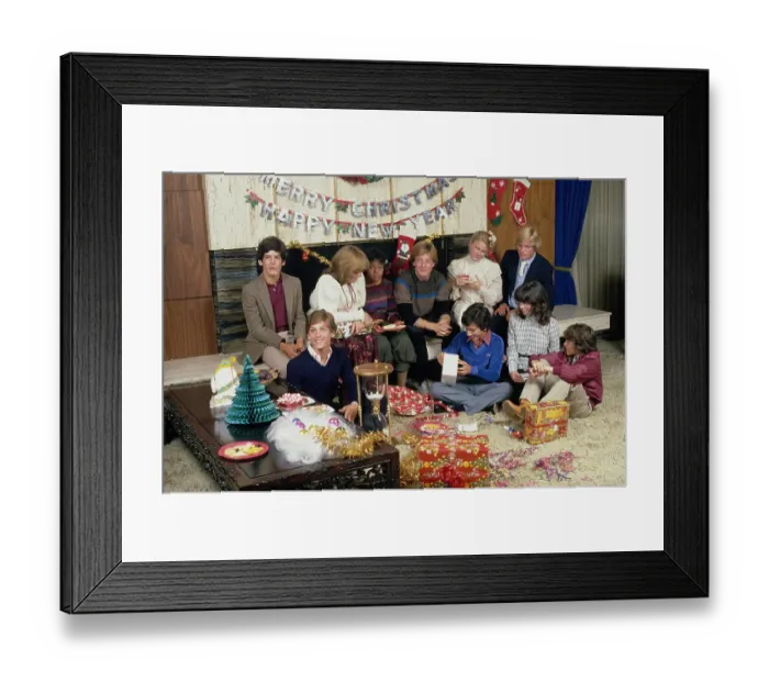 Framed Print : Festive Fashion Shoot