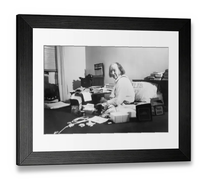 Framed Print : Last Picture of Ron Hubbard Framed Print : Last Picture of Ron Hubbard