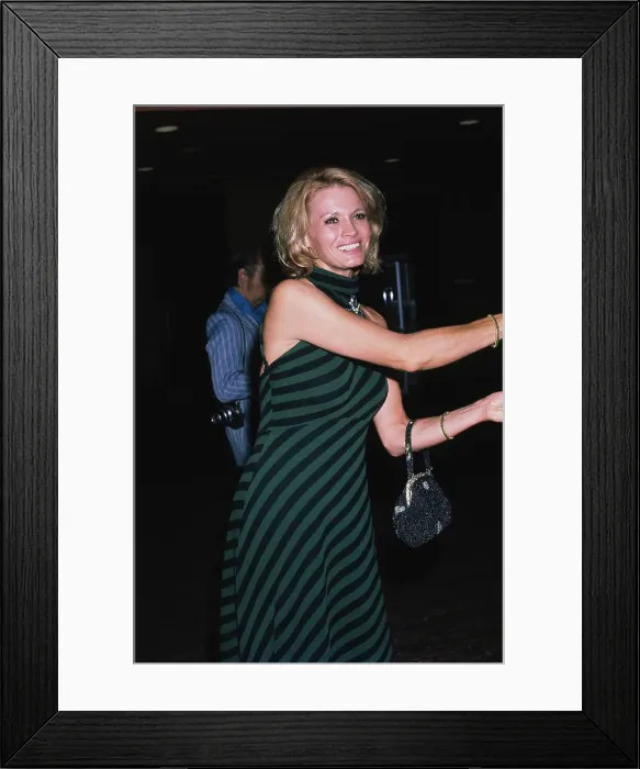 Framed Print : Angie Dickinson Attends 39th Annual Golden Globe Awards Framed Print : Angie Dickinson Attends 39th Annual Golden Globe Awards