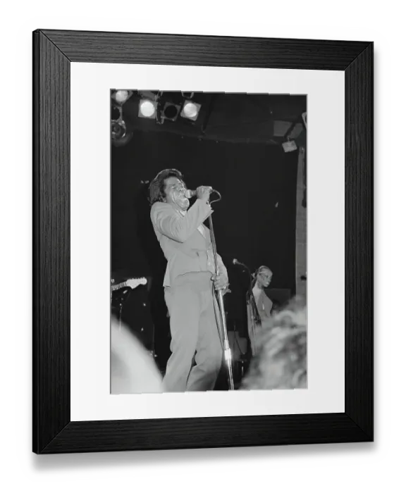 Framed Print : James Brown At The Country Club Framed Print : James Brown At The Country Club