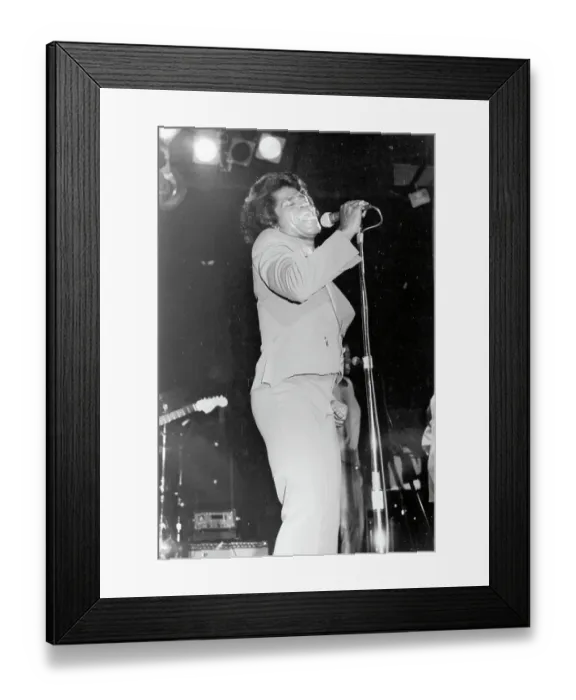 Framed Print : James Brown At The Country Club Framed Print : James Brown At The Country Club