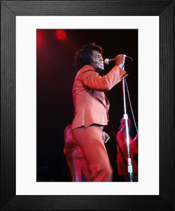 Framed Print : James Brown At The Country Club Framed Print : James Brown At The Country Club