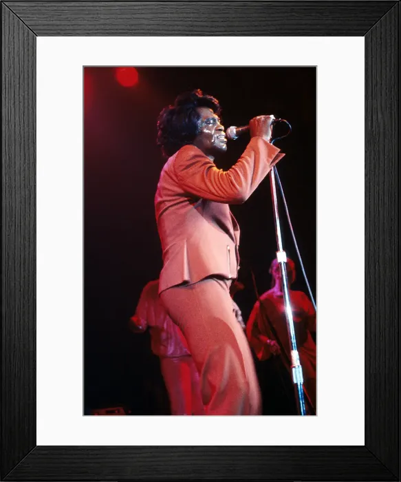 Framed Print : James Brown At The Country Club Framed Print : James Brown At The Country Club