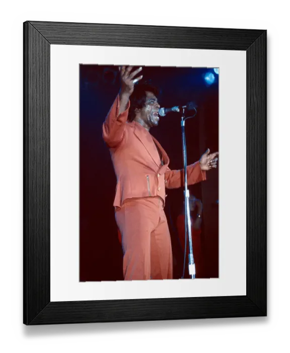 Framed Print : James Brown At The Country Club Framed Print : James Brown At The Country Club