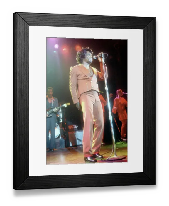 Framed Print : James Brown At The Country Club Framed Print : James Brown At The Country Club