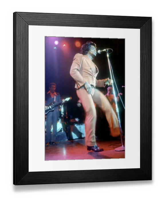 Framed Print : James Brown At The Country Club Framed Print : James Brown At The Country Club