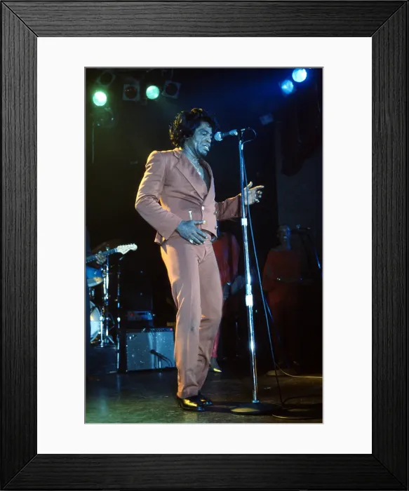 Framed Print : James Brown At The Country Club Framed Print : James Brown At The Country Club