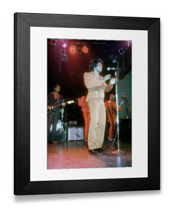 Framed Print : James Brown At The Country Club