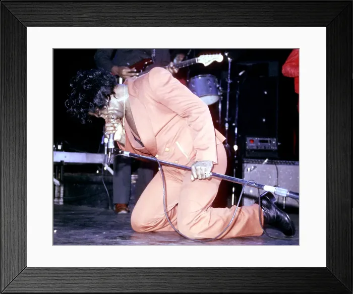 Framed Print : James Brown Performing At The Country Club Framed Print : James Brown Performing At The Country Club