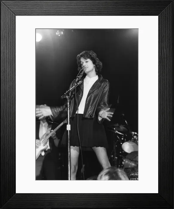 Framed Print : Patty Donahue Of The Waitresses Framed Print : Patty Donahue Of The Waitresses