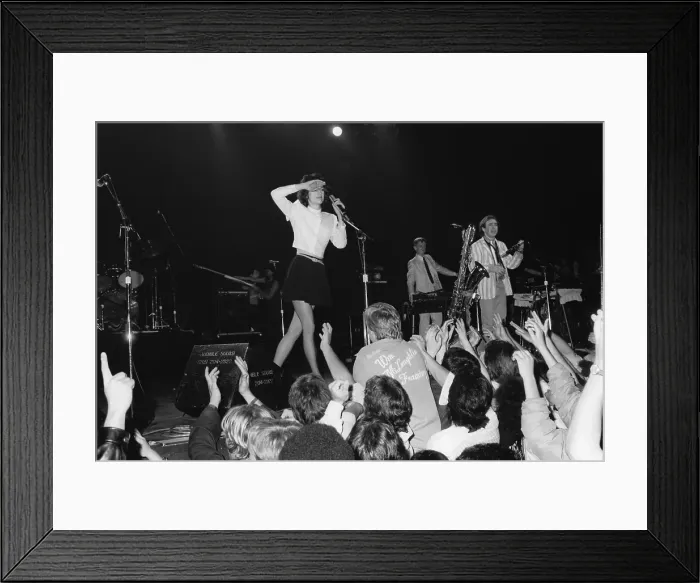 Framed Print : The Waitresses In Concert Framed Print : The Waitresses In Concert