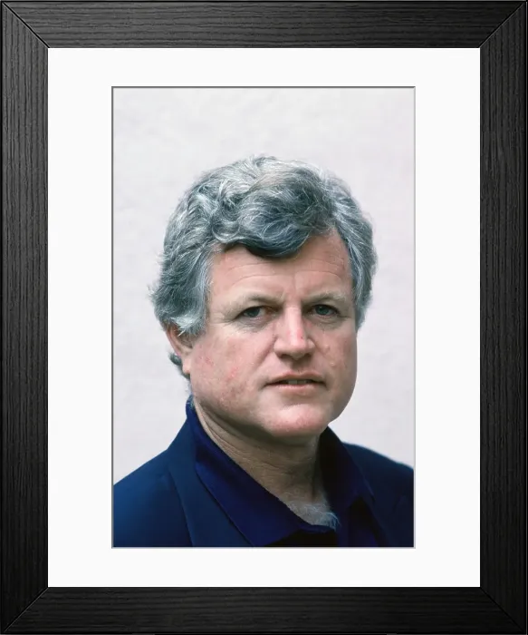 Framed Print : Senator Edward Kennedy