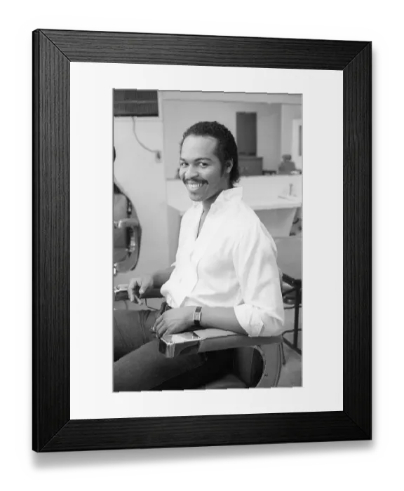 Framed Print : Ray Parker Backstage Framed Print : Ray Parker Backstage