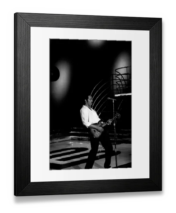 Framed Print : Ray Parker On American Bandstand
