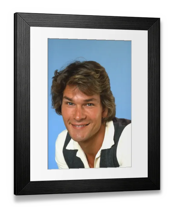 Framed Print : Patrick Swayze Portrait Session Framed Print : Patrick Swayze Portrait Session
