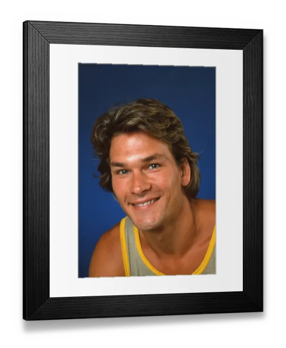 Framed Print : Patrick Swayze Portrait Session Framed Print : Patrick Swayze Portrait Session