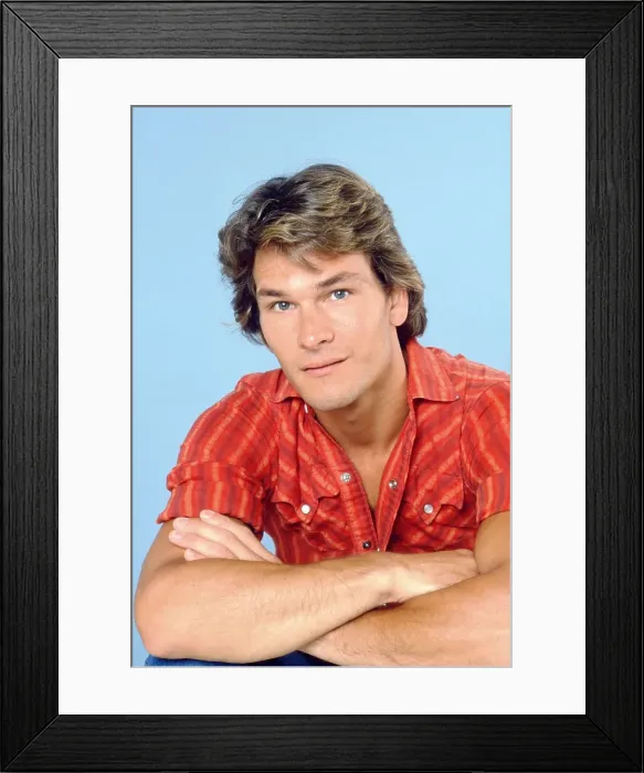 Framed Print : Patrick Swayze Portrait Session Framed Print : Patrick Swayze Portrait Session
