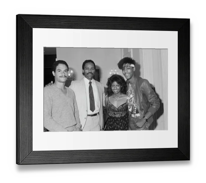 Framed Print : Right On! Magazine Party, 1982 Framed Print : Right On! Magazine Party, 1982
