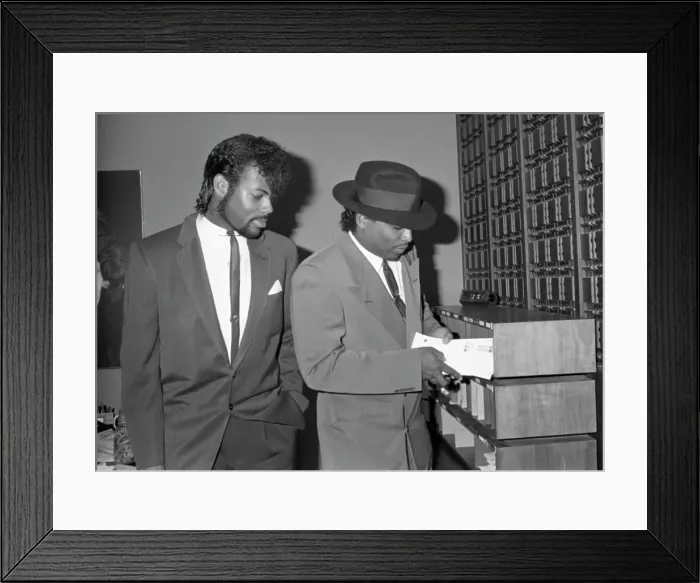 Framed Print : Jimmy Jam and Terry Lewis Visit Right On! Magazine Offices Framed Print : Jimmy Jam and Terry Lewis Visit Right On! Magazine Offices