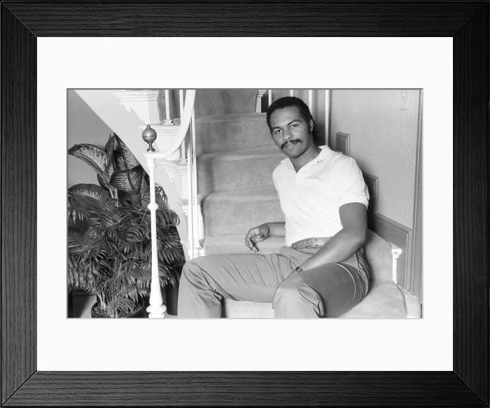 Framed Print : Ray Parker Portrait Session At Home Framed Print : Ray Parker Portrait Session At Home