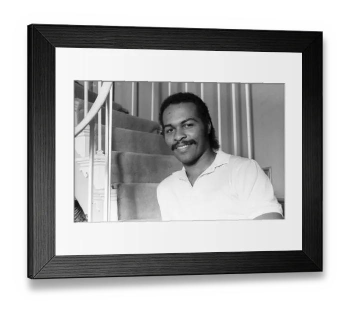Framed Print : Ray Parker Portrait Session At Home Framed Print : Ray Parker Portrait Session At Home