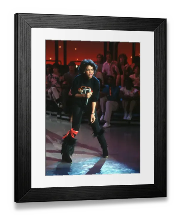 Framed Print : Performing On American Bandstand