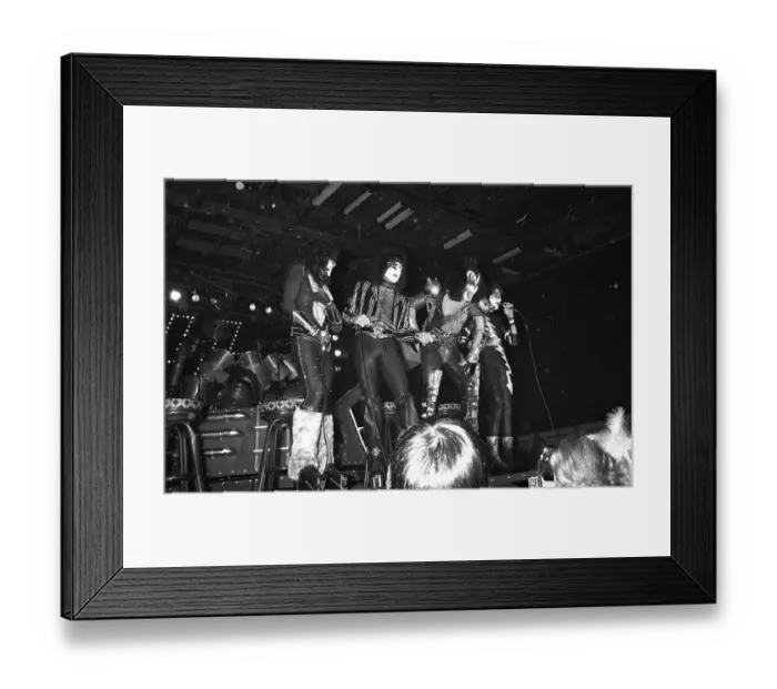 Framed Print : Kiss Creatures Of The Night Album Release Framed Print : Kiss Creatures Of The Night Album Release