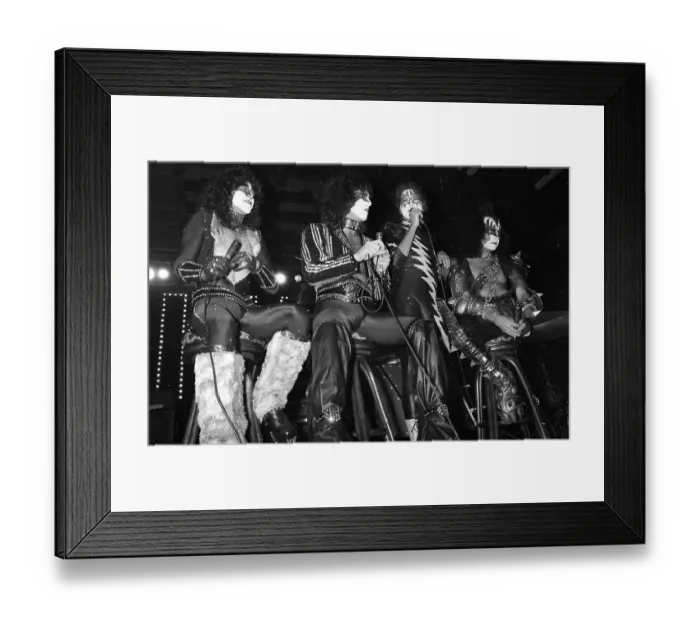 Framed Print : Kiss Creatures Of The Night Album Release Framed Print : Kiss Creatures Of The Night Album Release