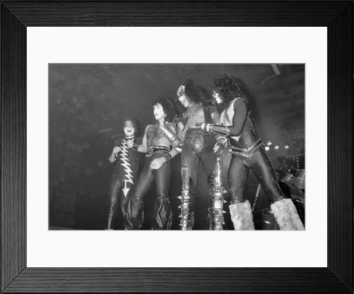 Framed Print : Kiss Creatures Of The Night Album Release Framed Print : Kiss Creatures Of The Night Album Release