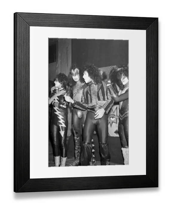 Framed Print : Kiss Creatures Of The Night Album Release Framed Print : Kiss Creatures Of The Night Album Release