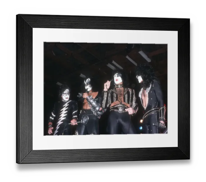 Framed Print : Kiss Creatures Of The Night Album Release Framed Print : Kiss Creatures Of The Night Album Release