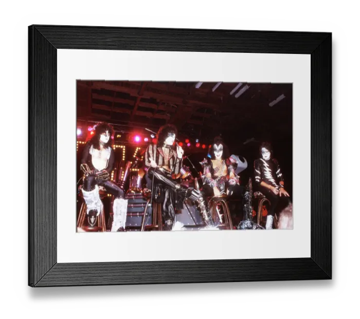 Framed Print : Kiss Creatures Of The Night Album Release Framed Print : Kiss Creatures Of The Night Album Release