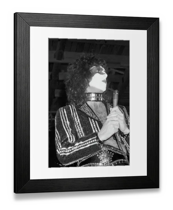 Framed Print : Photo of Paul Stanley Framed Print : Photo of Paul Stanley