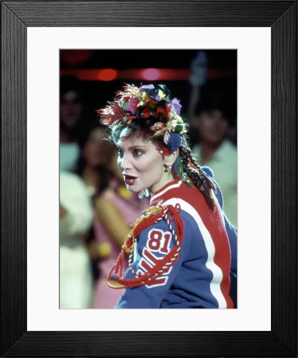 Framed Print : Toni Basil On American Bandstand Framed Print : Toni Basil On American Bandstand
