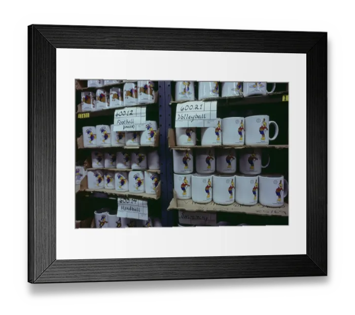 Framed Print : 1984 Summer Olympics - Souvenirs Framed Print : 1984 Summer Olympics - Souvenirs