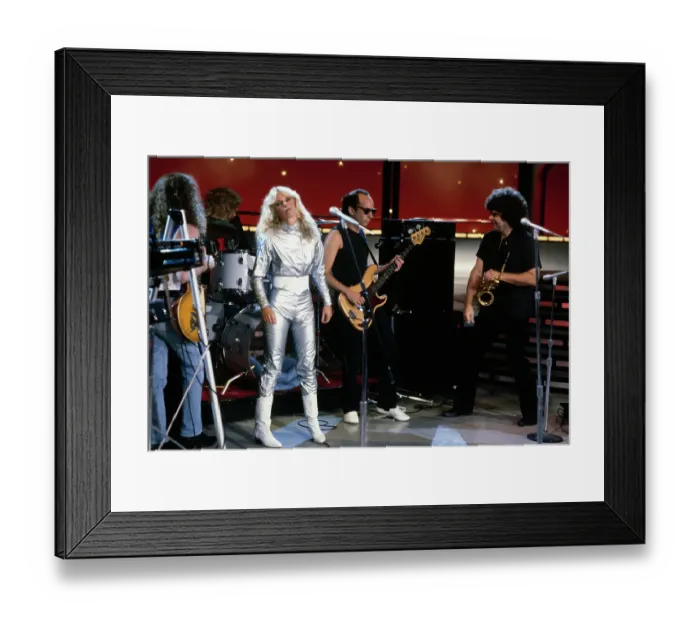 Framed Print : Kim Carnes Plays American Bandstand Framed Print : Kim Carnes Plays American Bandstand
