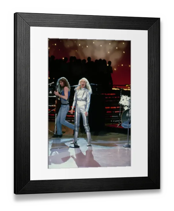 Framed Print : Kim Carnes Plays American Bandstand Framed Print : Kim Carnes Plays American Bandstand