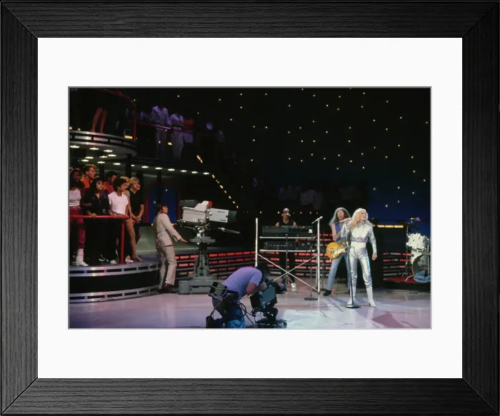 Framed Print : Kim Carnes Plays American Bandstand Framed Print : Kim Carnes Plays American Bandstand
