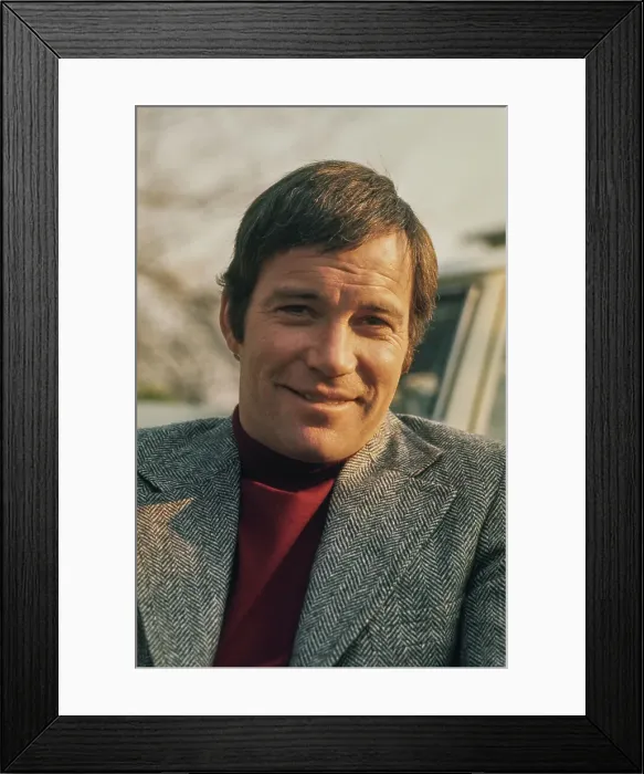 Framed Print : William Shatner, Canadian Actor
