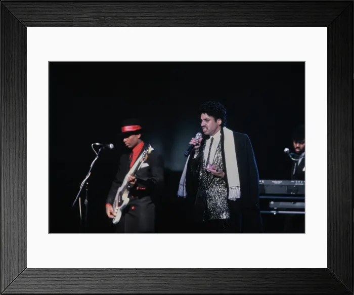 Framed Print : Morris Day & The Time Play American Bandstand Framed Print : Morris Day & The Time Play American Bandstand