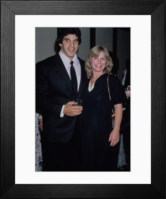Framed Print : Mr. & Mrs. Lou Ferrigno Framed Print : Mr. & Mrs. Lou Ferrigno