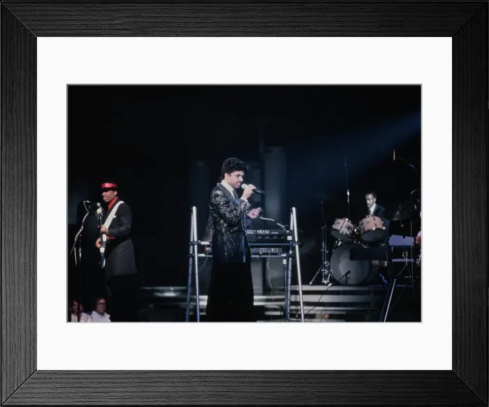 Framed Print : Morris Day & The Time Play American Bandstand Framed Print : Morris Day & The Time Play American Bandstand