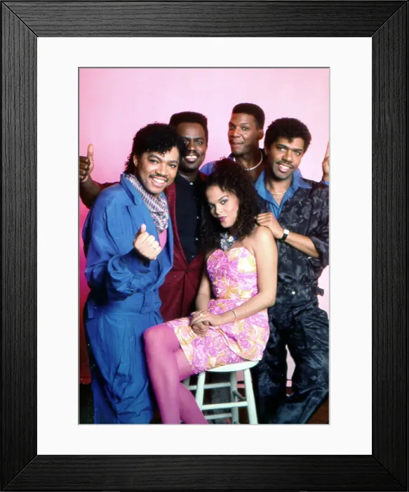 Framed Print : Atlantic Starr Group Portrait Framed Print : Atlantic Starr Group Portrait