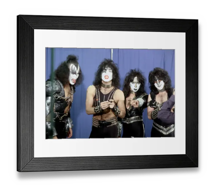 Framed Print : Kiss Backstage Framed Print : Kiss Backstage