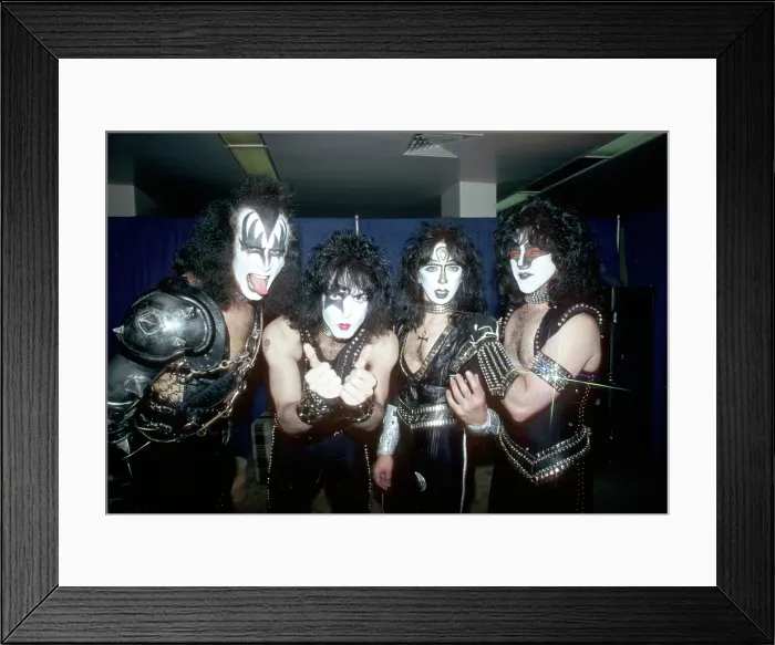 Framed Print : Kiss Backstage Framed Print : Kiss Backstage