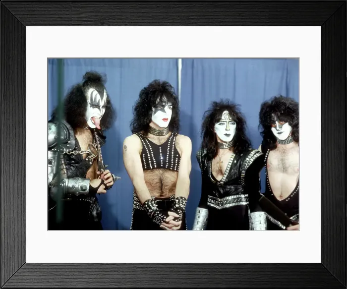 Framed Print : Kiss Backstage Framed Print : Kiss Backstage